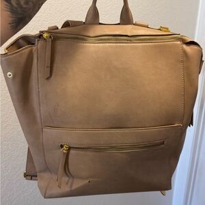 Fawn Square Diaper Bag Backpack